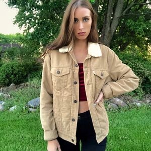 Levi’s corduroy Sherpa